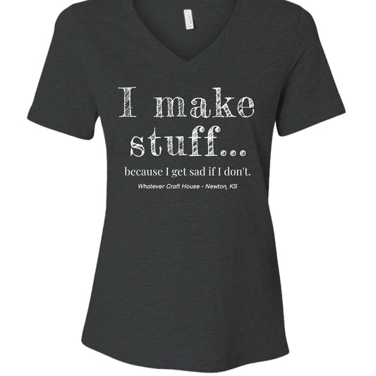 Dark Grey Heather - 6405CVC - FRONT